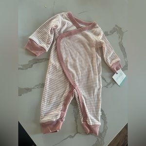 NWT little planet organics baby onesie, sleep and play, wrap